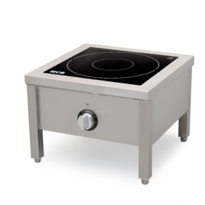 HCB Induction Cooktop - Hokker - 50 x 50 cm - 8 kW - Stainless Steel - 400V