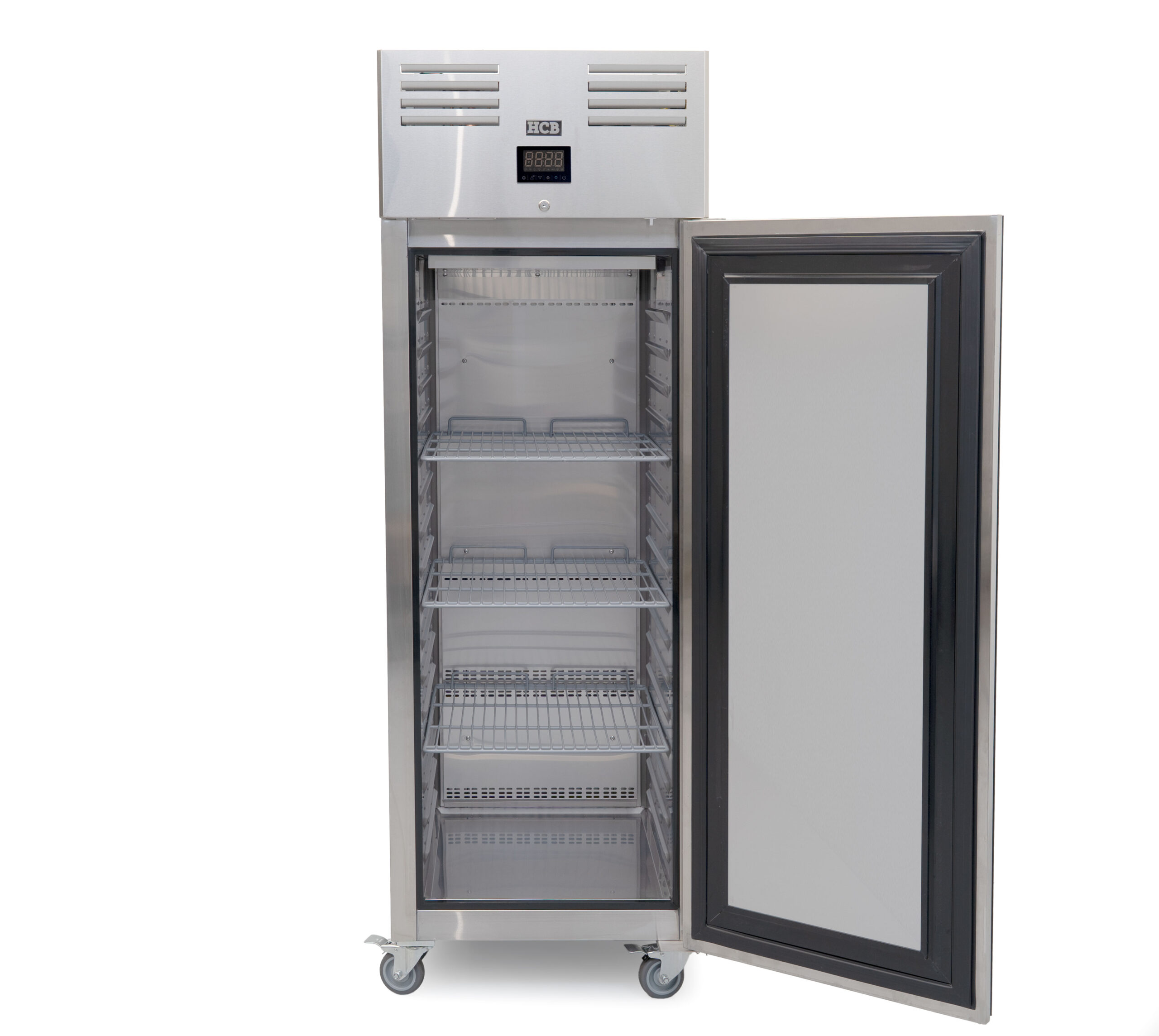 HCB Refrigerator - energy-efficient - 525 liters - stainless steel - 230V
