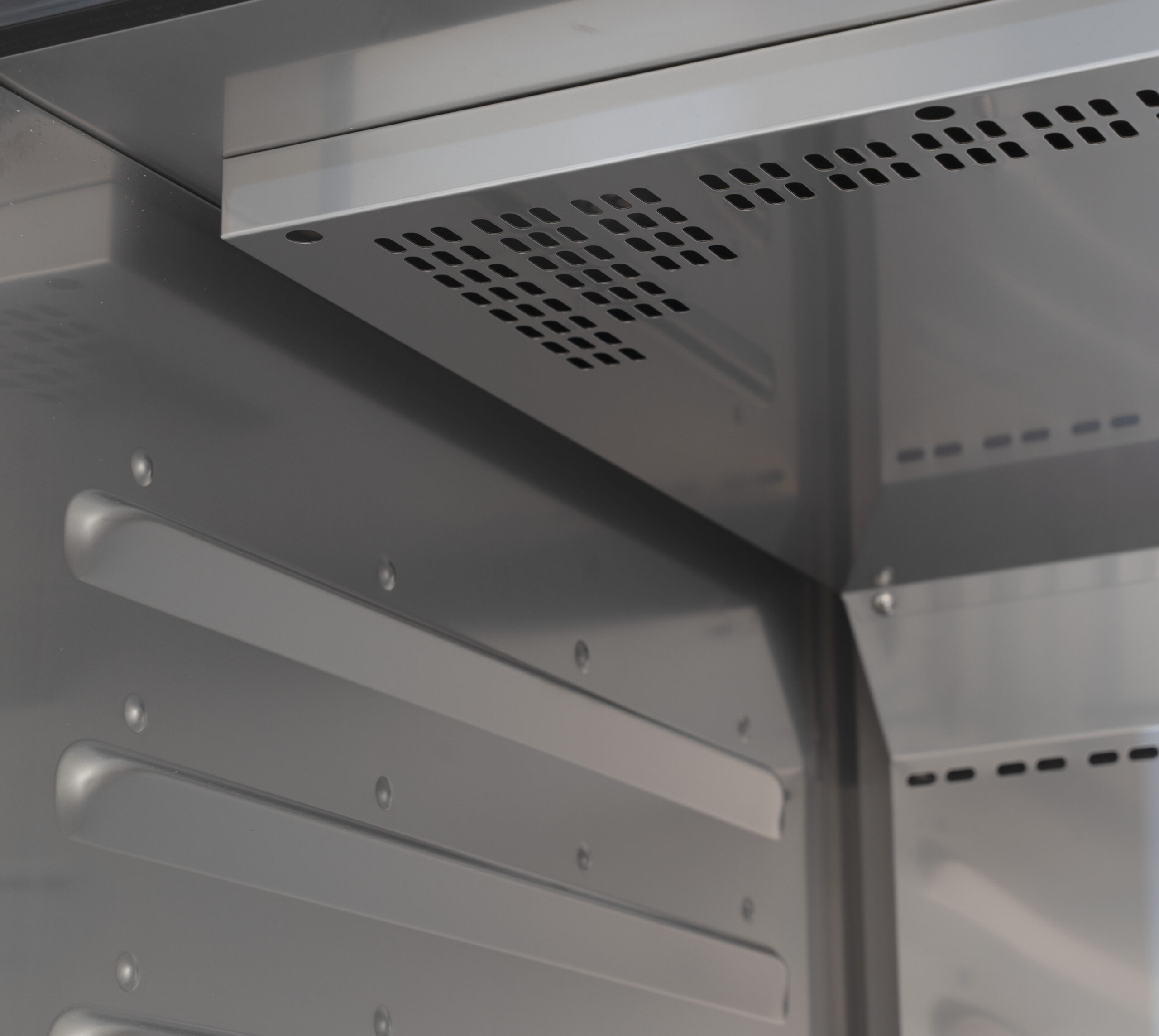 HCB Refrigerator - energy-efficient - 525 liters - stainless steel - 230V