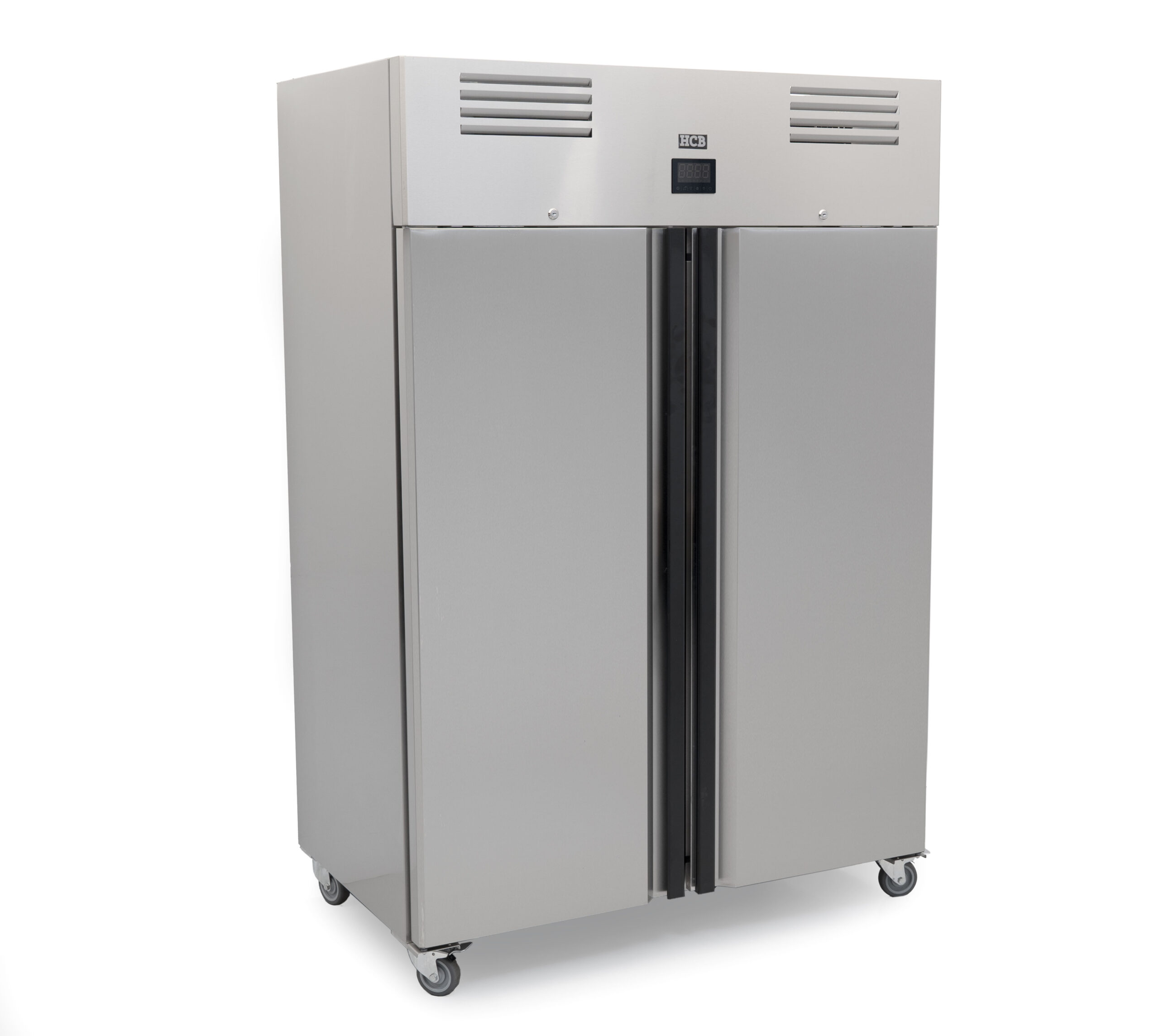 HCB Refrigerator - 2 doors - 1195 liters - energy-efficient - stainless steel - 230V