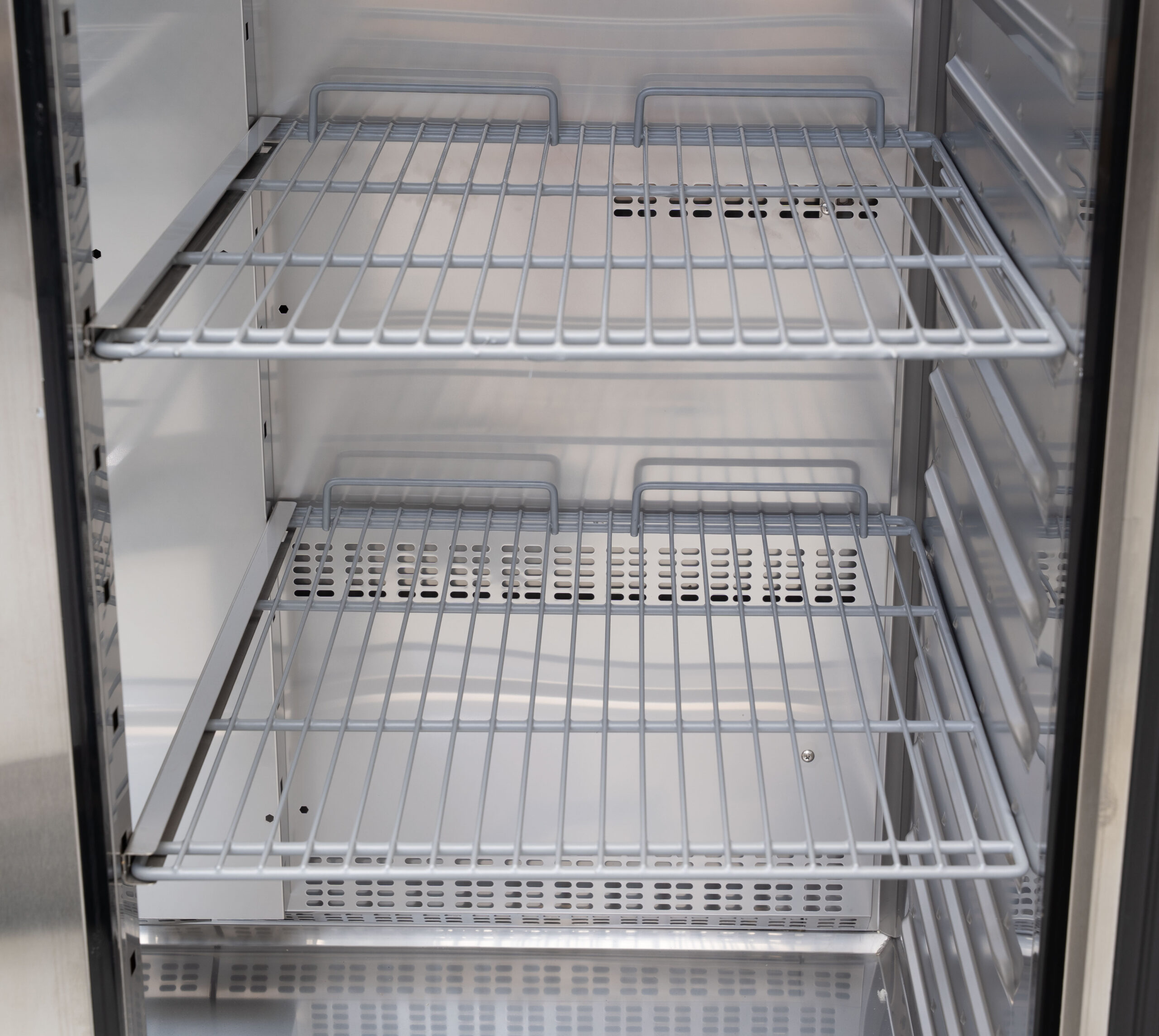 HCB Refrigerator - 2 doors - 1195 liters - energy-efficient - stainless steel - 230V