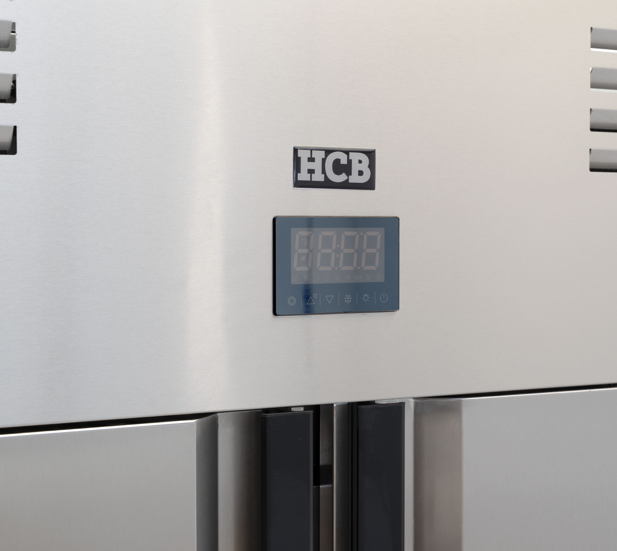 HCB Refrigerator - 2 doors - 1195 liters - energy-efficient - stainless steel - 230V