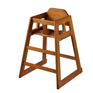 HCB High Chair - Stackable - Wood
