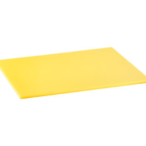 HCB Cutting Board - Yellow - 1/1 GN - 530 x 325 x 20 mm - HACCP