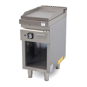HCB Griddle - 70S - ribbed - 6.5 kW - 40 cm - natural gas - stainless steel