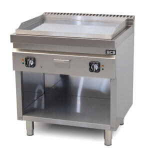 HCB Baking Sheet - 70S - chrome - 9 kW - 80 cm - 400V - stainless steel