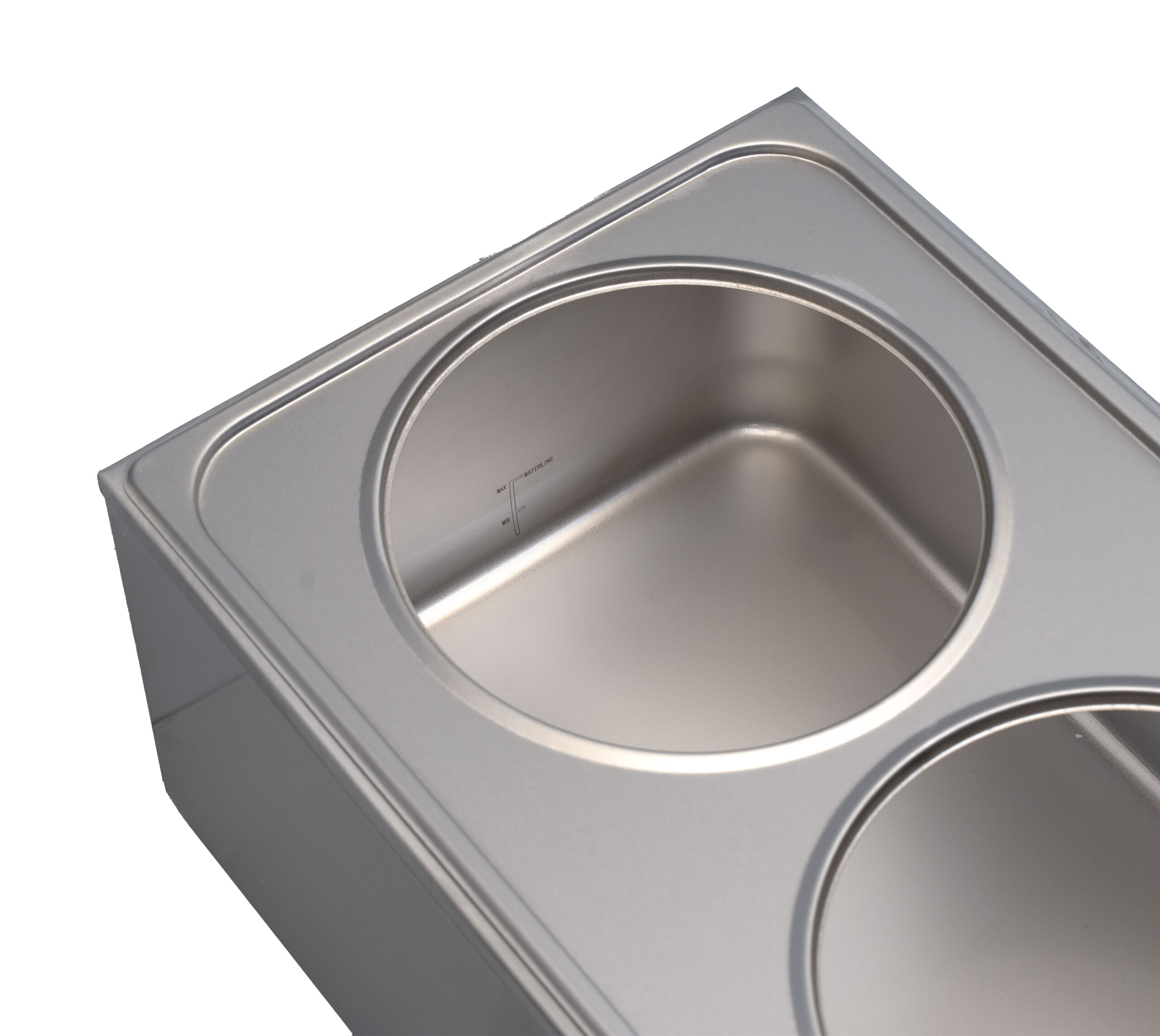 HCB Bain marie - hotpot - 2 x 6 liters - 230V - stainless steel