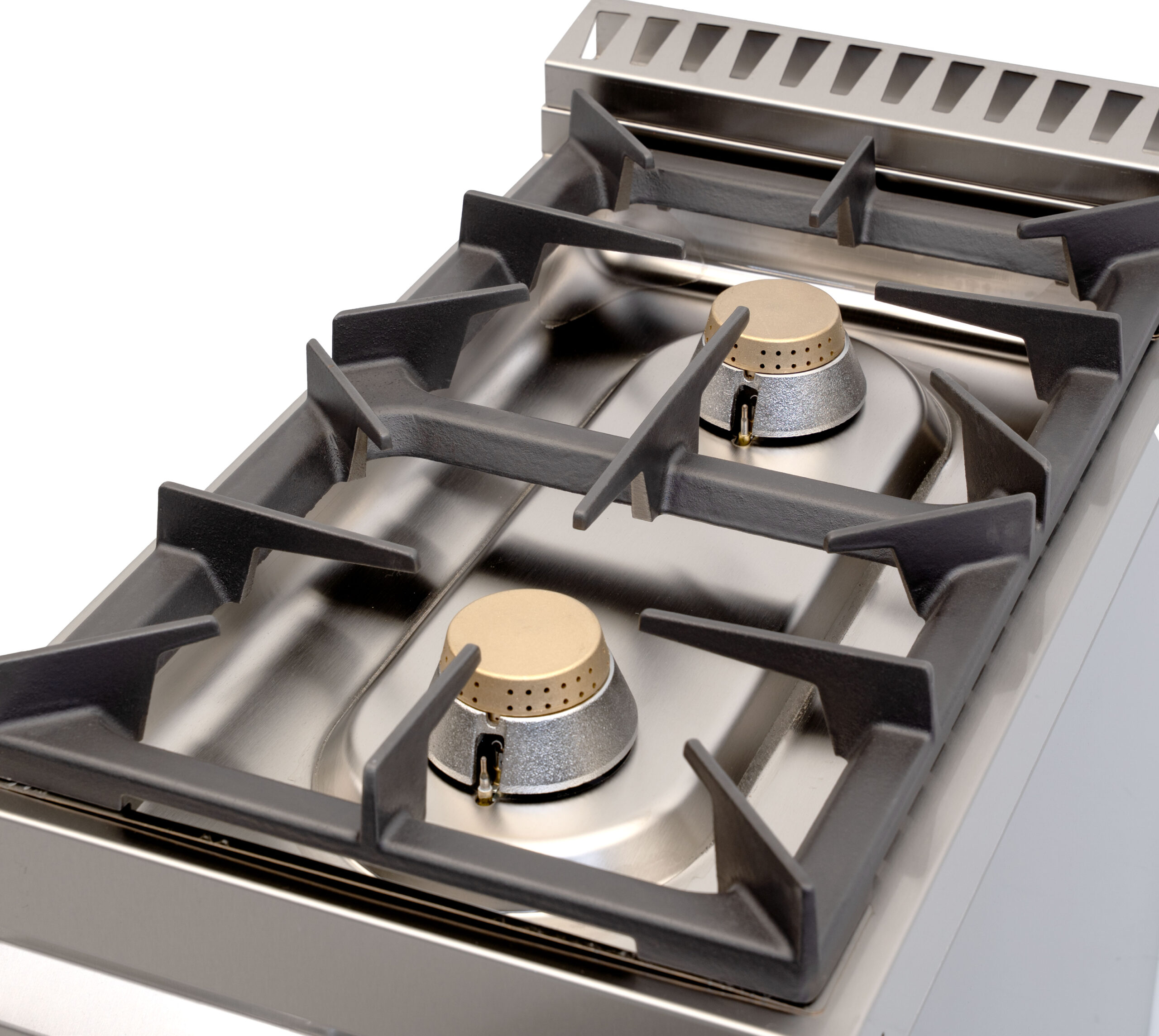 HCB Stove - 70S - 2 burners - 13 kW - 40 cm - natural gas - stainless steel