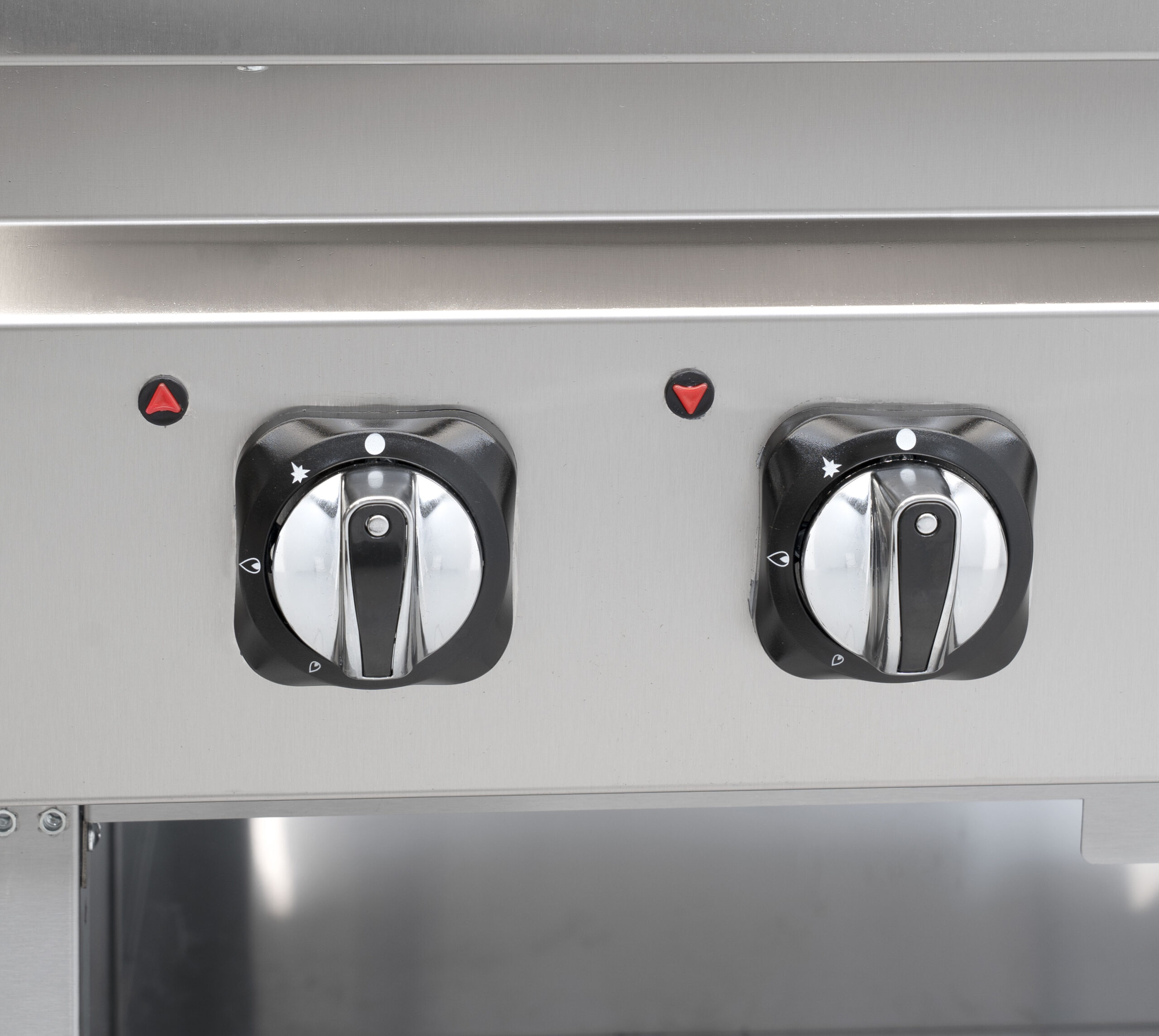 HCB Stove - 70S - 4 burners - 28.5 kW - 80 cm - natural gas - stainless steel