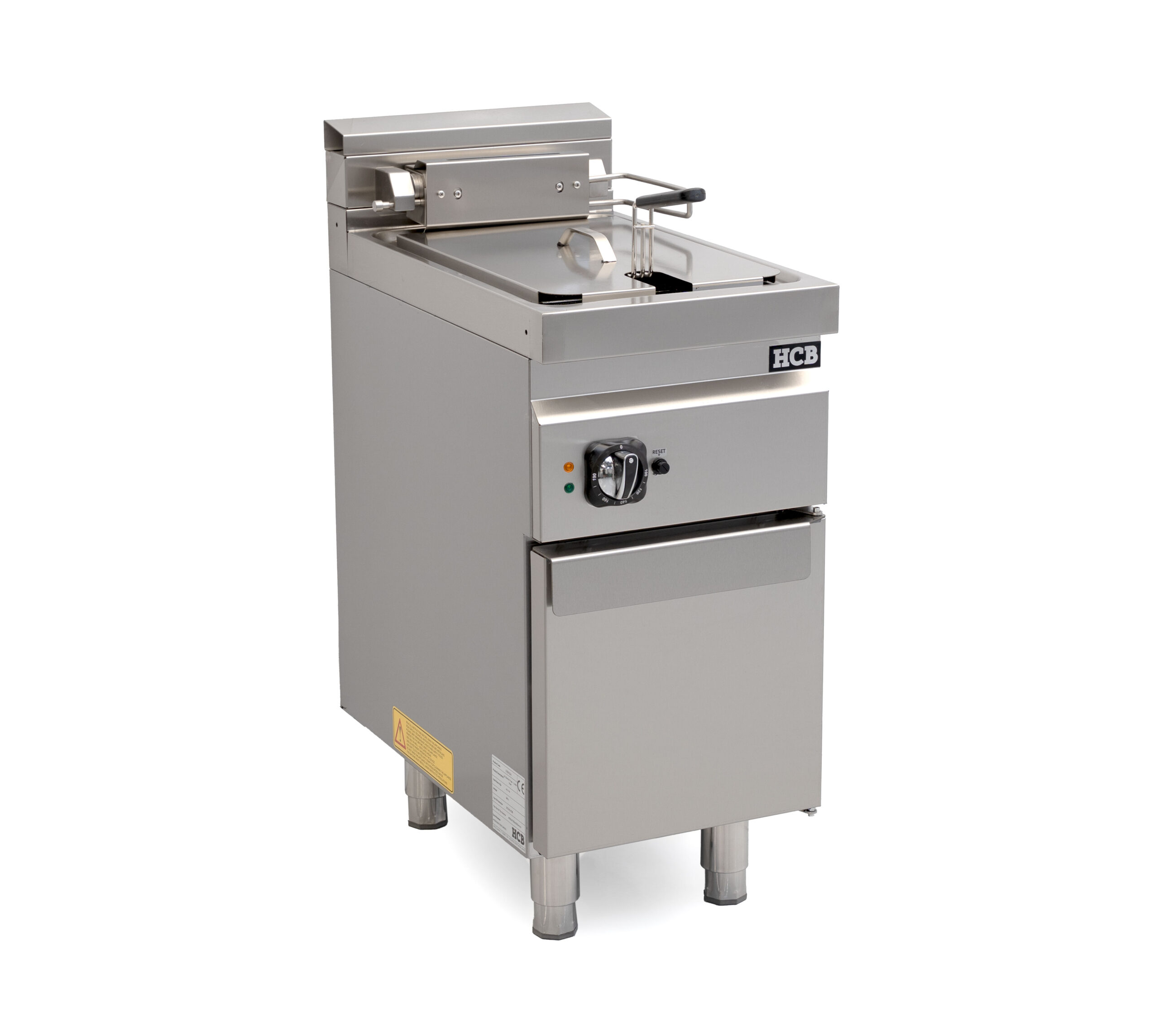HCB Deep Fryer - 70S - 16 liters - 14.2 kW - 400V - Stainless Steel