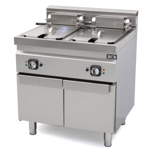 HCB Deep Fryer - 70S - 2 x 16 liters - 28.4 kW - 400V - Stainless Steel