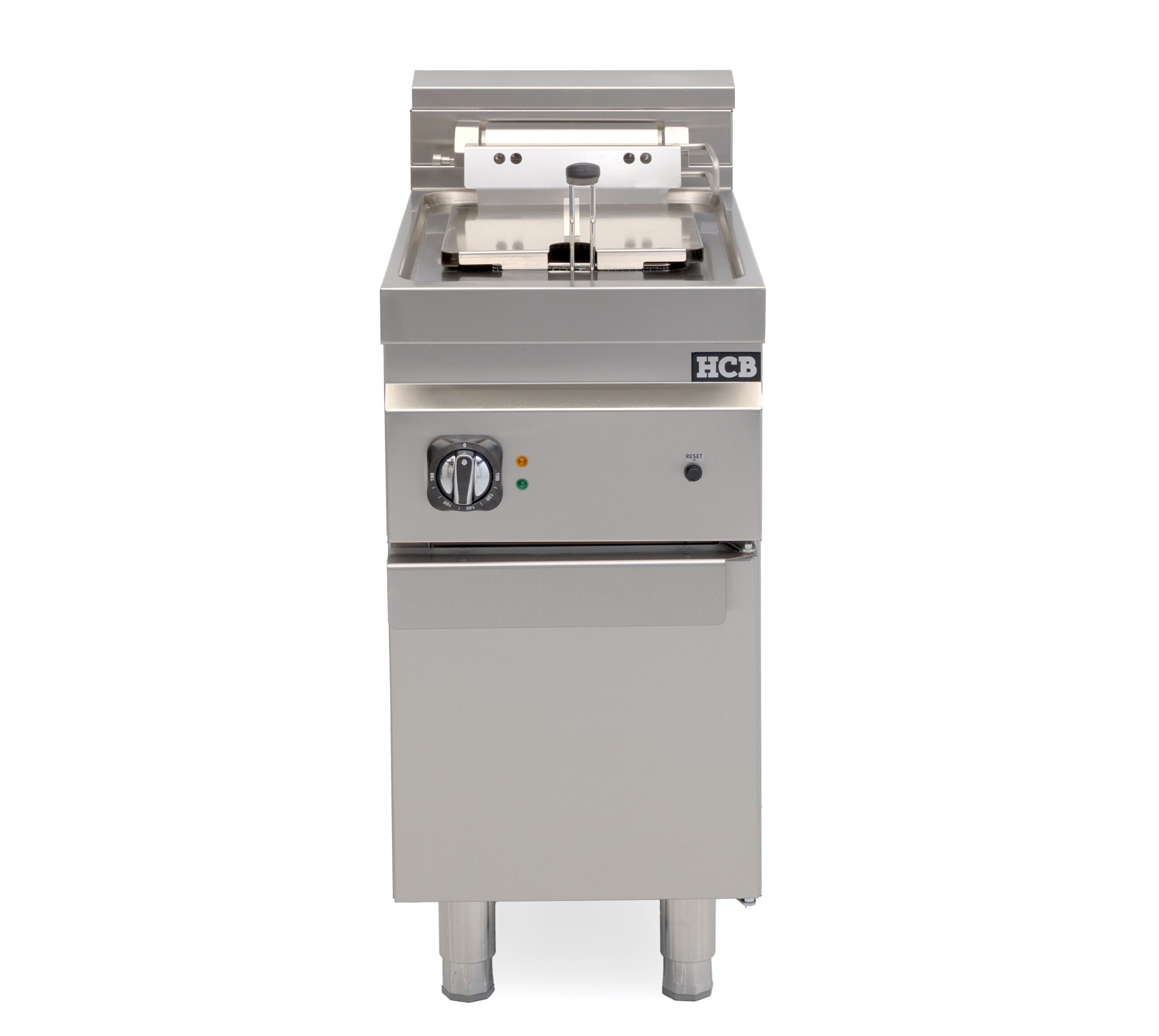 HCB Deep Fryer - 70S - 10 liters - 9 kW - 400V - Stainless Steel