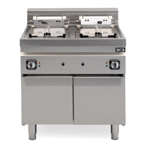 HCB Deep Fryer - 70S - 2 x 10 liters - 18 kW - 400V - Stainless Steel