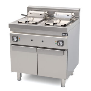 HCB Deep Fryer - 70S - 2 x 10 liters - 18 kW - 400V - Stainless Steel
