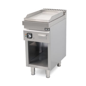 HCB Griddle - 70S - smooth - 4.5 kW - 40 cm - 400V - stainless steel