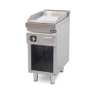 HCB Griddle - 70S - chrome - 4.5 kW - 40 cm - 400V - stainless steel