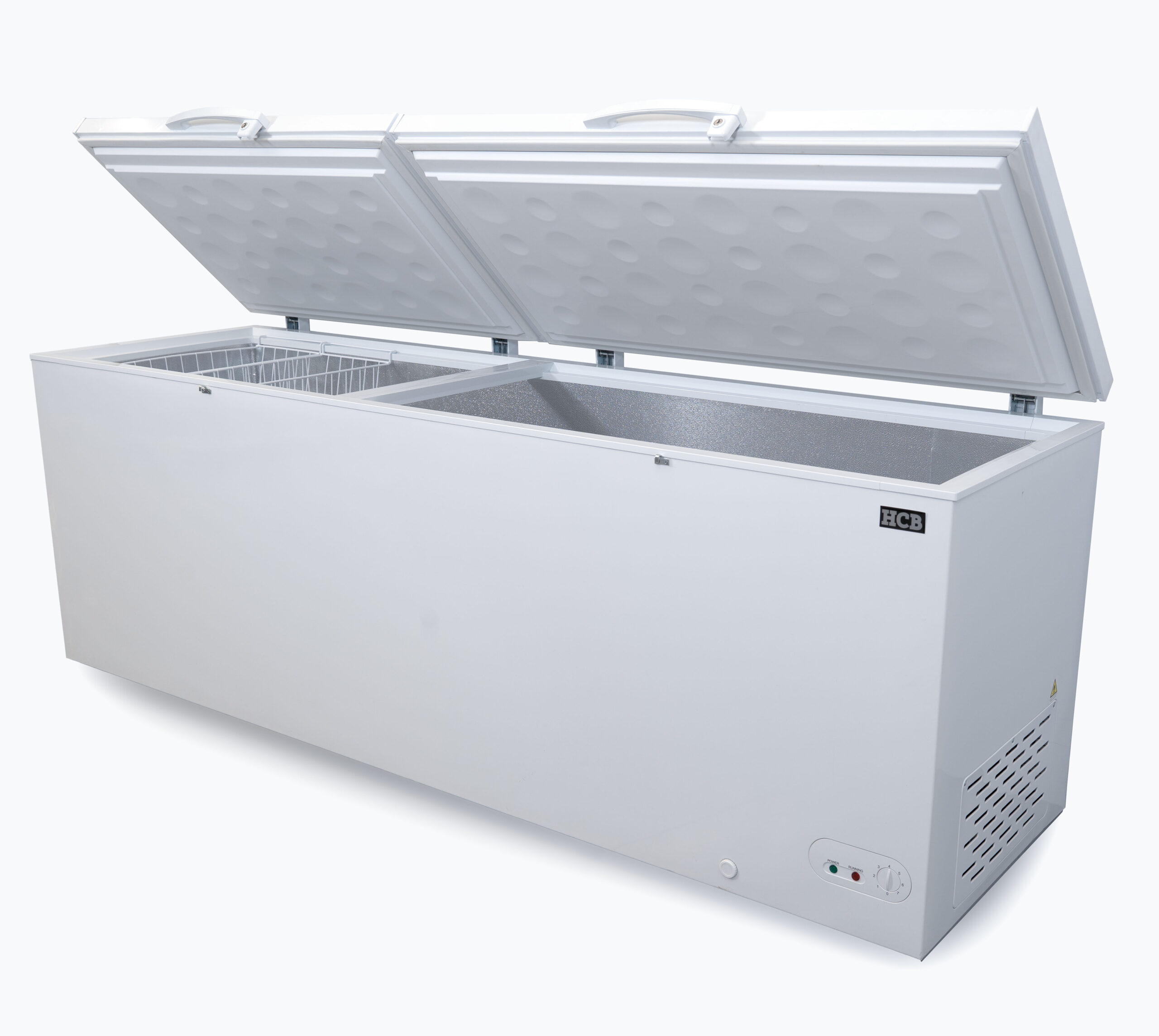 HCB Freezer - double hinged lid - 755 liters - 230